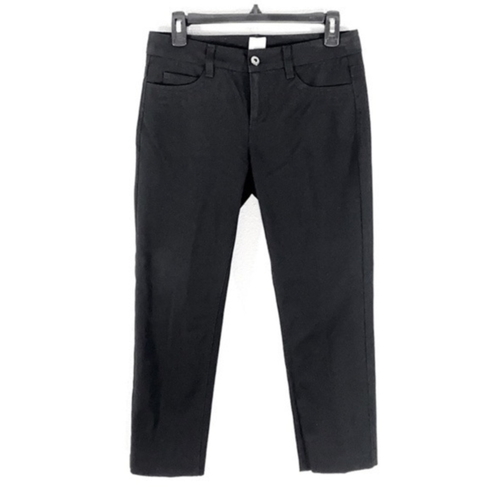 Ecru Perry crop black stretch jeans PP26